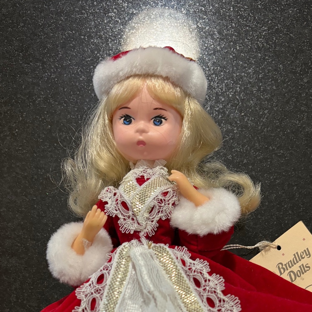 Original Bradley Doll.  Miss December.  Original tag.